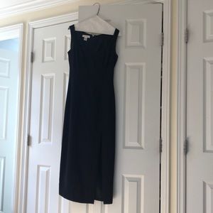 Vintage Ann Taylor 3/4 length black gown